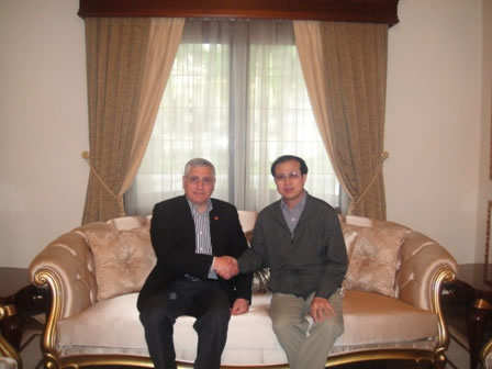 Visit of the Vice Minister of Trade of the People's Republic of China - 2011